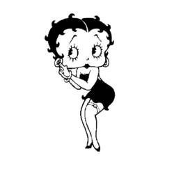 Disegno da colorare: Betty Boop (Cartoni animati) #25949 - Pagine da Colorare Stampabili Gratuite