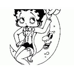 Disegno da colorare: Betty Boop (Cartoni animati) #25987 - Pagine da Colorare Stampabili Gratuite