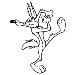 Disegno da colorare: Bip Bip e Coyote (Cartoni animati) #47221 - Pagine da Colorare Stampabili Gratuite