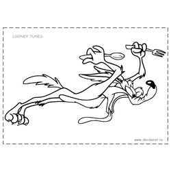 Disegno da colorare: Bip Bip e Coyote (Cartoni animati) #47266 - Pagine da Colorare Stampabili Gratuite