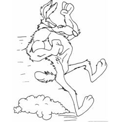 Disegno da colorare: Bip Bip e Coyote (Cartoni animati) #47311 - Pagine da Colorare Stampabili Gratuite