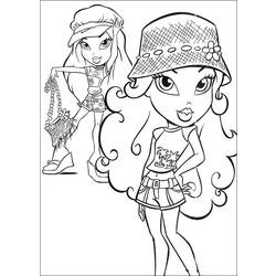 Disegno da colorare: Bratz (Cartoni animati) #32391 - Pagine da Colorare Stampabili Gratuite