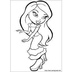 Disegno da colorare: Bratz (Cartoni animati) #32410 - Pagine da Colorare Stampabili Gratuite