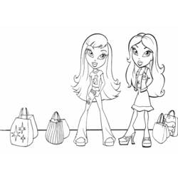 Disegno da colorare: Bratz (Cartoni animati) #32461 - Pagine da Colorare Stampabili Gratuite