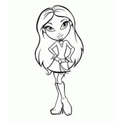 Disegno da colorare: Bratz (Cartoni animati) #32477 - Pagine da Colorare Stampabili Gratuite