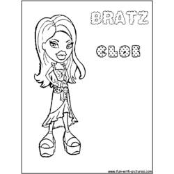 Disegno da colorare: Bratz (Cartoni animati) #32511 - Pagine da Colorare Stampabili Gratuite