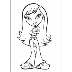 Disegno da colorare: Bratz (Cartoni animati) #32538 - Pagine da Colorare Stampabili Gratuite