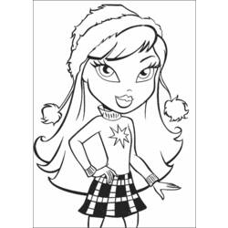 Disegno da colorare: Bratz (Cartoni animati) #32602 - Pagine da Colorare Stampabili Gratuite