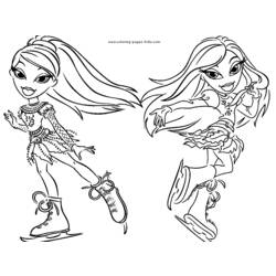 Disegno da colorare: Bratz (Cartoni animati) #32632 - Pagine da Colorare Stampabili Gratuite