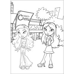 Disegno da colorare: Bratz (Cartoni animati) #32656 - Pagine da Colorare Stampabili Gratuite