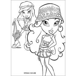 Disegno da colorare: Bratz (Cartoni animati) #32676 - Pagine da Colorare Stampabili Gratuite