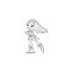 Disegno da colorare: Bratz (Cartoni animati) #32690 - Pagine da Colorare Stampabili Gratuite