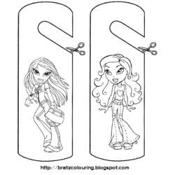 Disegno da colorare: Bratz (Cartoni animati) #32693 - Pagine da Colorare Stampabili Gratuite