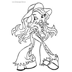 Disegno da colorare: Bratz (Cartoni animati) #32708 - Pagine da Colorare Stampabili Gratuite