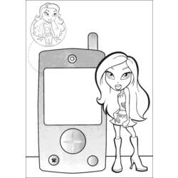 Disegno da colorare: Bratz (Cartoni animati) #32720 - Pagine da Colorare Stampabili Gratuite