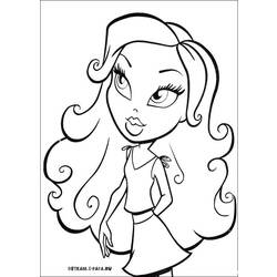 Disegno da colorare: Bratz (Cartoni animati) #32735 - Pagine da Colorare Stampabili Gratuite