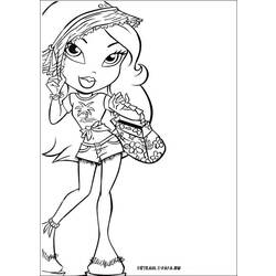 Disegno da colorare: Bratz (Cartoni animati) #32753 - Pagine da Colorare Stampabili Gratuite