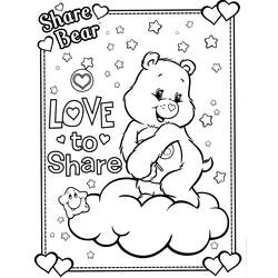 Disegno da colorare: Care Bears / Care Bears (Cartoni animati) #37207 - Pagine da Colorare Stampabili Gratuite