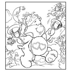 Disegno da colorare: Care Bears / Care Bears (Cartoni animati) #37242 - Pagine da Colorare Stampabili Gratuite