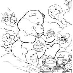 Disegno da colorare: Care Bears / Care Bears (Cartoni animati) #37299 - Pagine da Colorare Stampabili Gratuite