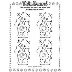 Disegno da colorare: Care Bears / Care Bears (Cartoni animati) #37303 - Pagine da Colorare Stampabili Gratuite