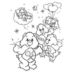 Disegno da colorare: Care Bears / Care Bears (Cartoni animati) #37340 - Pagine da Colorare Stampabili Gratuite