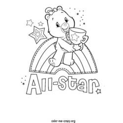 Disegno da colorare: Care Bears / Care Bears (Cartoni animati) #37352 - Pagine da Colorare Stampabili Gratuite