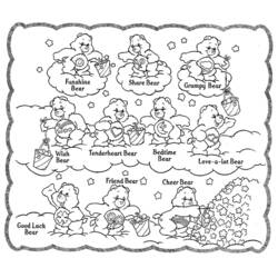 Disegno da colorare: Care Bears / Care Bears (Cartoni animati) #37405 - Pagine da Colorare Stampabili Gratuite