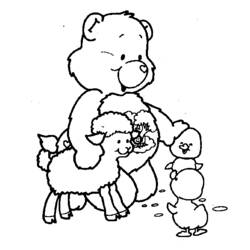 Disegno da colorare: Care Bears / Care Bears (Cartoni animati) #37485 - Pagine da Colorare Stampabili Gratuite