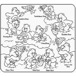 Disegno da colorare: Care Bears / Care Bears (Cartoni animati) #37553 - Pagine da Colorare Stampabili Gratuite