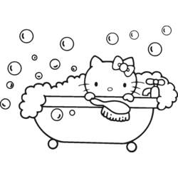 Disegno da colorare: ciao Kitty (Cartoni animati) #36730 - Pagine da Colorare Stampabili Gratuite