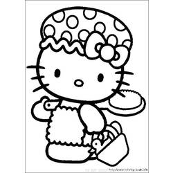 Disegno da colorare: ciao Kitty (Cartoni animati) #36732 - Pagine da Colorare Stampabili Gratuite