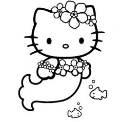 Disegno da colorare: ciao Kitty (Cartoni animati) #36734 - Pagine da Colorare Stampabili Gratuite