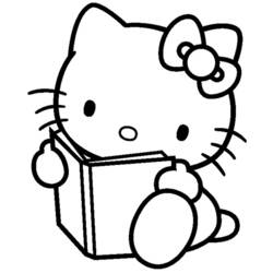 Disegno da colorare: ciao Kitty (Cartoni animati) #36750 - Pagine da Colorare Stampabili Gratuite