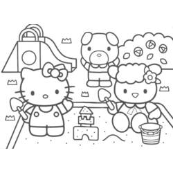 Disegno da colorare: ciao Kitty (Cartoni animati) #36752 - Pagine da Colorare Stampabili Gratuite