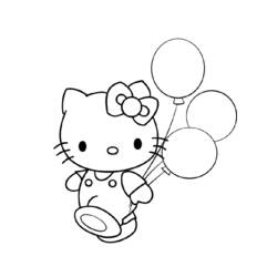 Disegno da colorare: ciao Kitty (Cartoni animati) #36763 - Pagine da Colorare Stampabili Gratuite