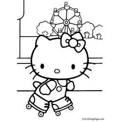 Disegno da colorare: ciao Kitty (Cartoni animati) #36764 - Pagine da Colorare Stampabili Gratuite