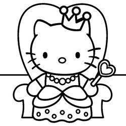 Disegno da colorare: ciao Kitty (Cartoni animati) #36772 - Pagine da Colorare Stampabili Gratuite