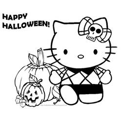 Disegno da colorare: ciao Kitty (Cartoni animati) #36780 - Pagine da Colorare Stampabili Gratuite