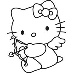 Disegno da colorare: ciao Kitty (Cartoni animati) #36782 - Pagine da Colorare Stampabili Gratuite