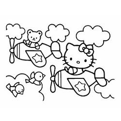 Disegno da colorare: ciao Kitty (Cartoni animati) #36784 - Pagine da Colorare Stampabili Gratuite