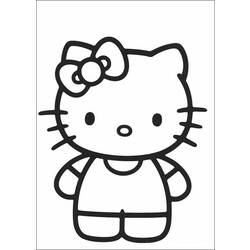 Disegno da colorare: ciao Kitty (Cartoni animati) #36791 - Pagine da Colorare Stampabili Gratuite