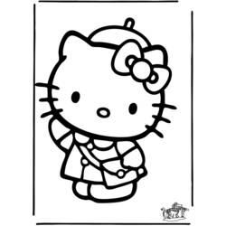 Disegno da colorare: ciao Kitty (Cartoni animati) #36793 - Pagine da Colorare Stampabili Gratuite
