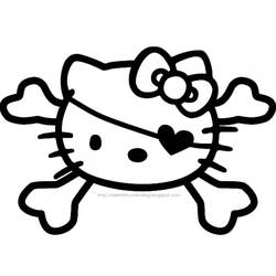 Disegno da colorare: ciao Kitty (Cartoni animati) #36820 - Pagine da Colorare Stampabili Gratuite