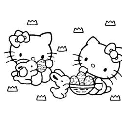 Disegno da colorare: ciao Kitty (Cartoni animati) #36823 - Pagine da Colorare Stampabili Gratuite