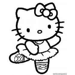 Disegno da colorare: ciao Kitty (Cartoni animati) #36869 - Pagine da Colorare Stampabili Gratuite