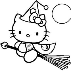 Disegno da colorare: ciao Kitty (Cartoni animati) #36893 - Pagine da Colorare Stampabili Gratuite