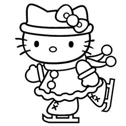 Disegno da colorare: ciao Kitty (Cartoni animati) #36904 - Pagine da Colorare Stampabili Gratuite