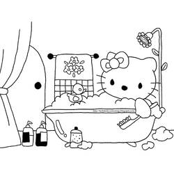 Disegno da colorare: ciao Kitty (Cartoni animati) #36932 - Pagine da Colorare Stampabili Gratuite