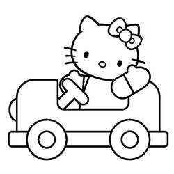 Disegno da colorare: ciao Kitty (Cartoni animati) #36963 - Pagine da Colorare Stampabili Gratuite